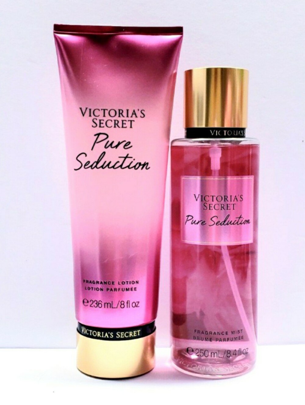 Victoria's Secret PURE SEDUCTION Fragrance Lotion and Fragrance Mist - 2 pcs